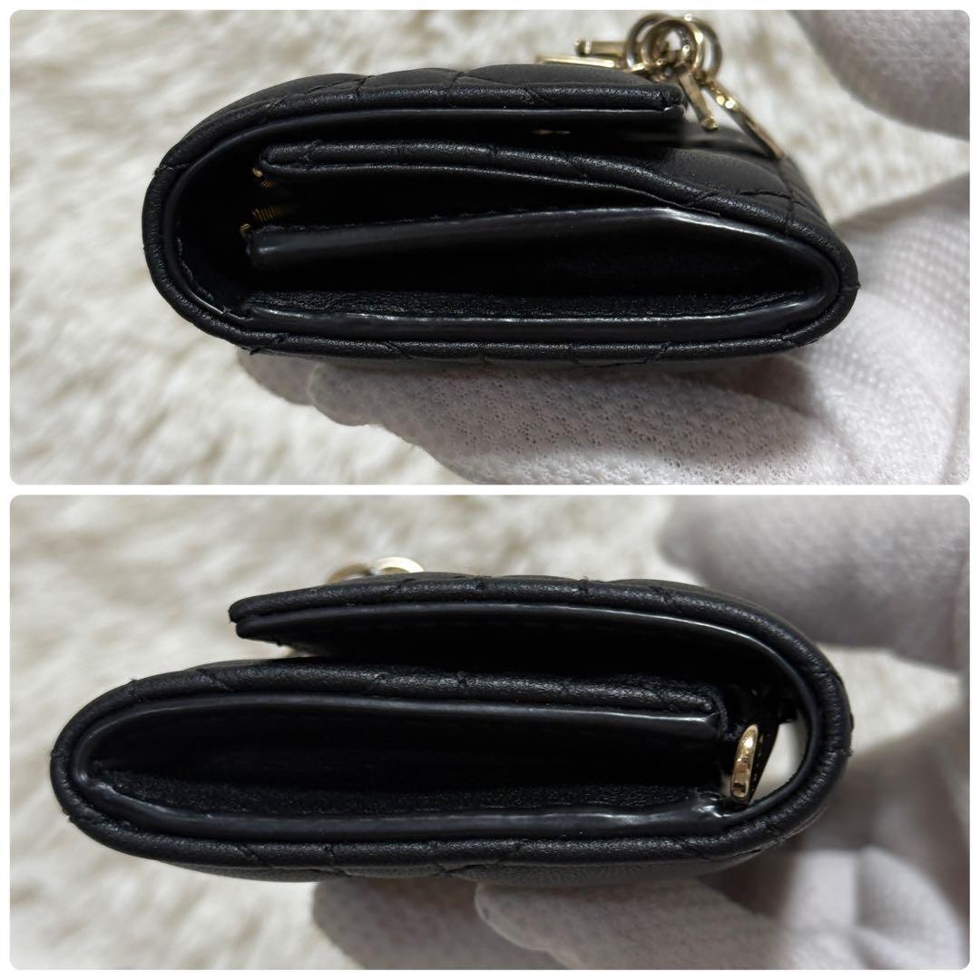 【美品】マイディオール Glycine コンパクトウォレット 二つ折り財布