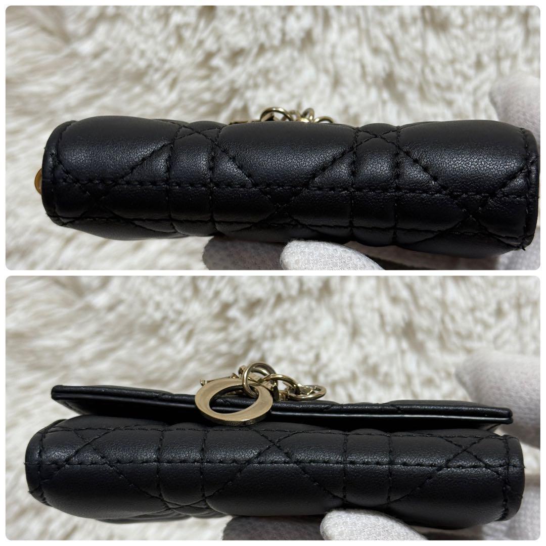 【美品】マイディオール Glycine コンパクトウォレット 二つ折り財布