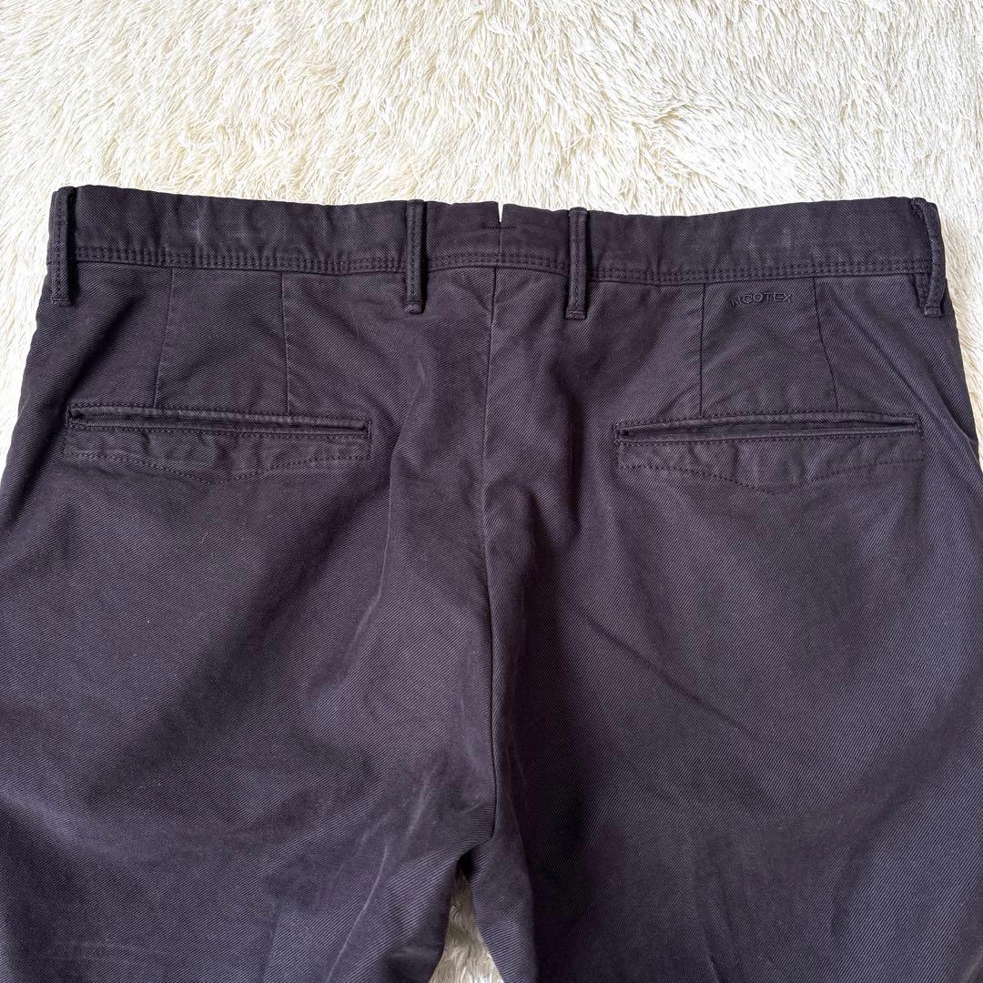 ☆名作☆INCOTEX SLACKS 100型　テーパード コットン ドレスチノ