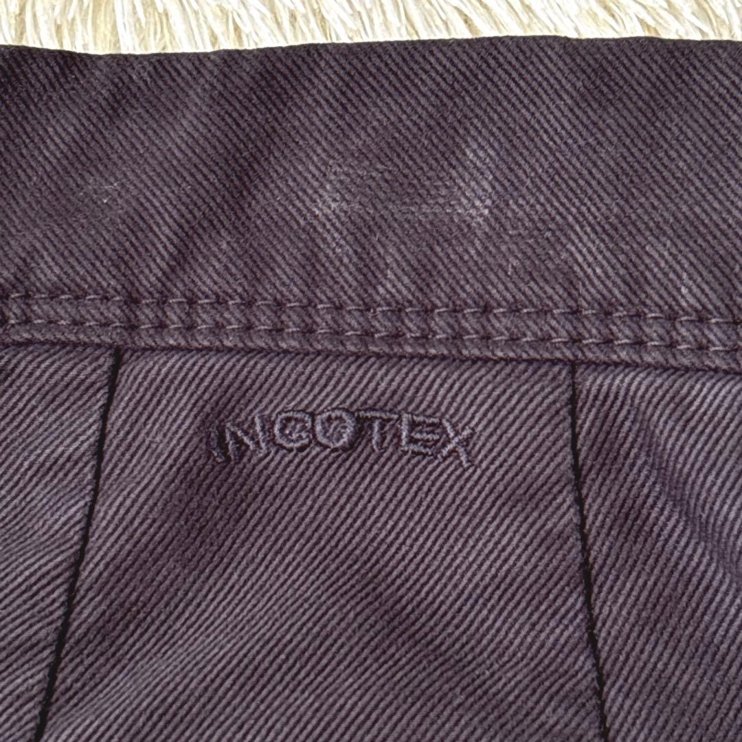 ☆名作☆INCOTEX SLACKS 100型　テーパード コットン ドレスチノ