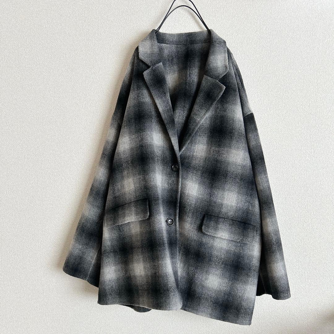 スピック＆スパン　ウールミックスリバージャケット36