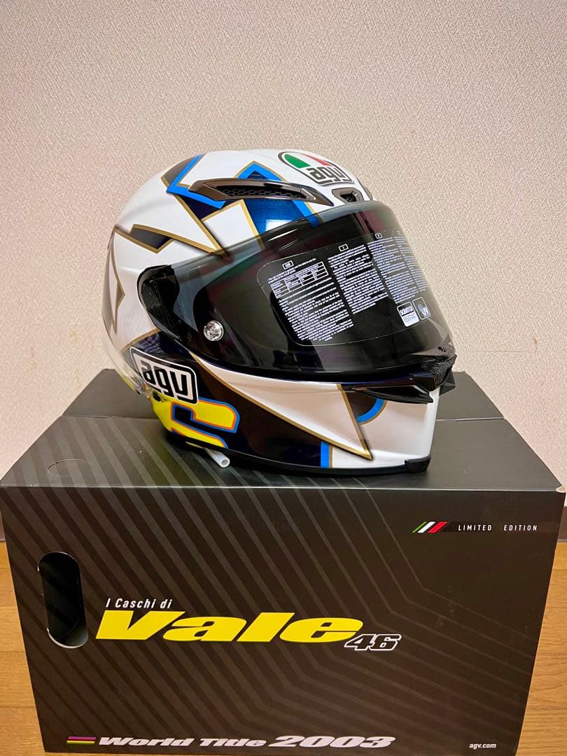 AGV PISTA GPRR World Title 2003 限定版ヘルメット
