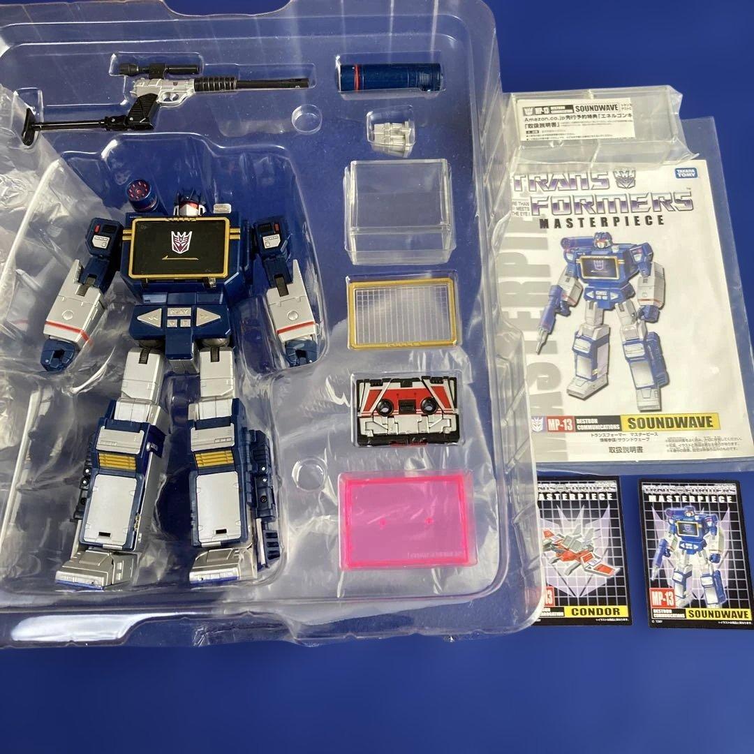 【3点セット】トランスフォーマー MP-13 サウンドウェーブ　MP15MP16