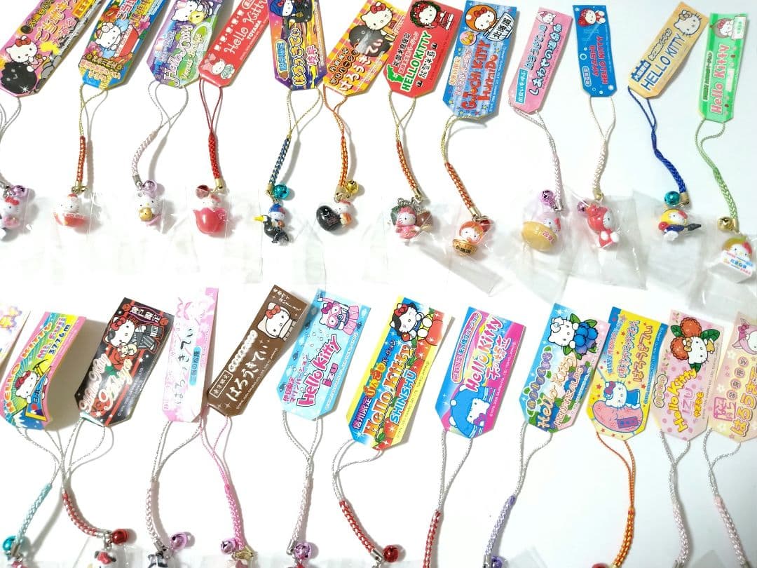 ご当地ハローキティ　根付　チャーム　HelloKitty　レア　まとめ売り