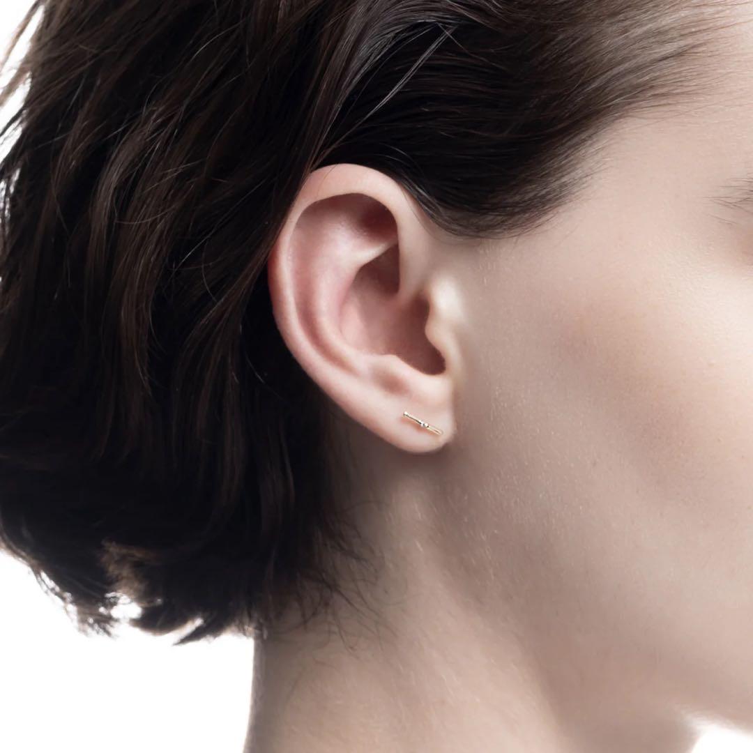 Hirotakaヒロタカ　オール アバウト ベーシックス　ピアス　K10 2つ