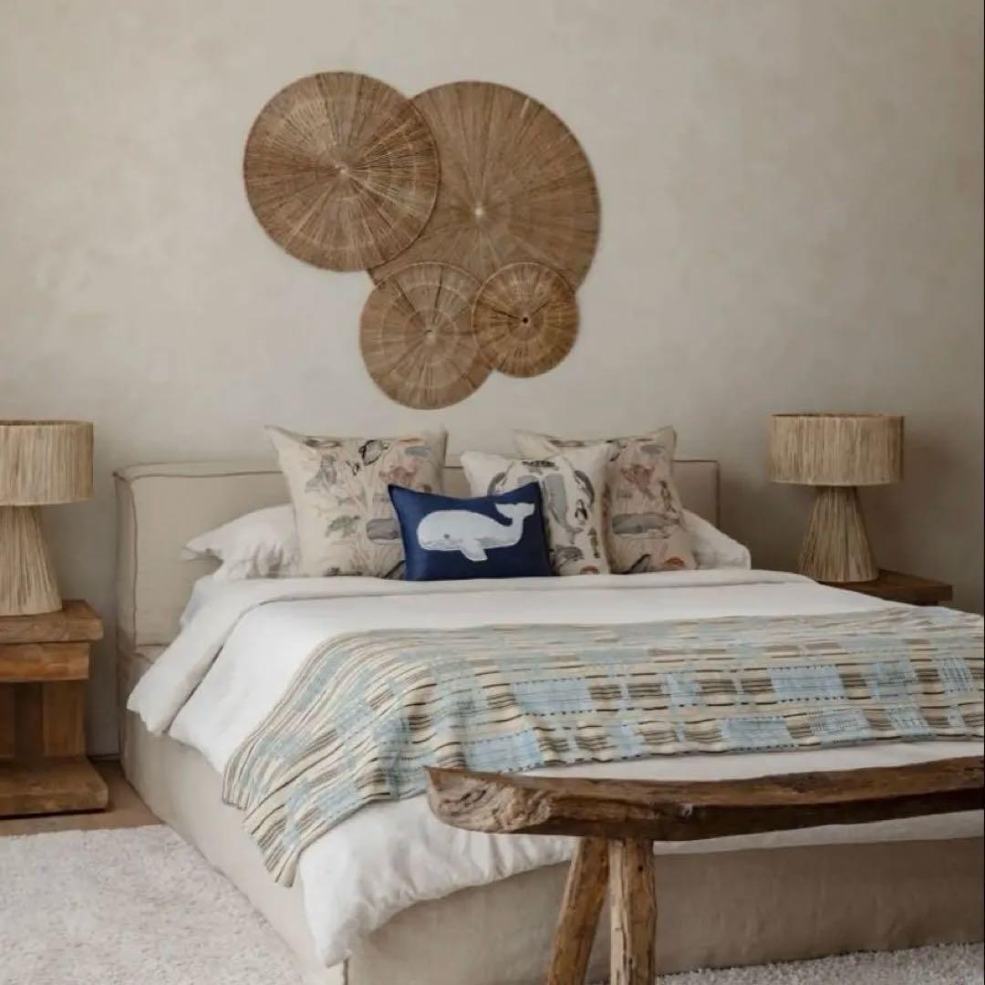 Coral & Tusk クッションカバー くじら Whale Applique