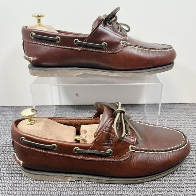 ティンバーランド　レザー　クラシック ツーアイ ボートシューズ　26.5cm