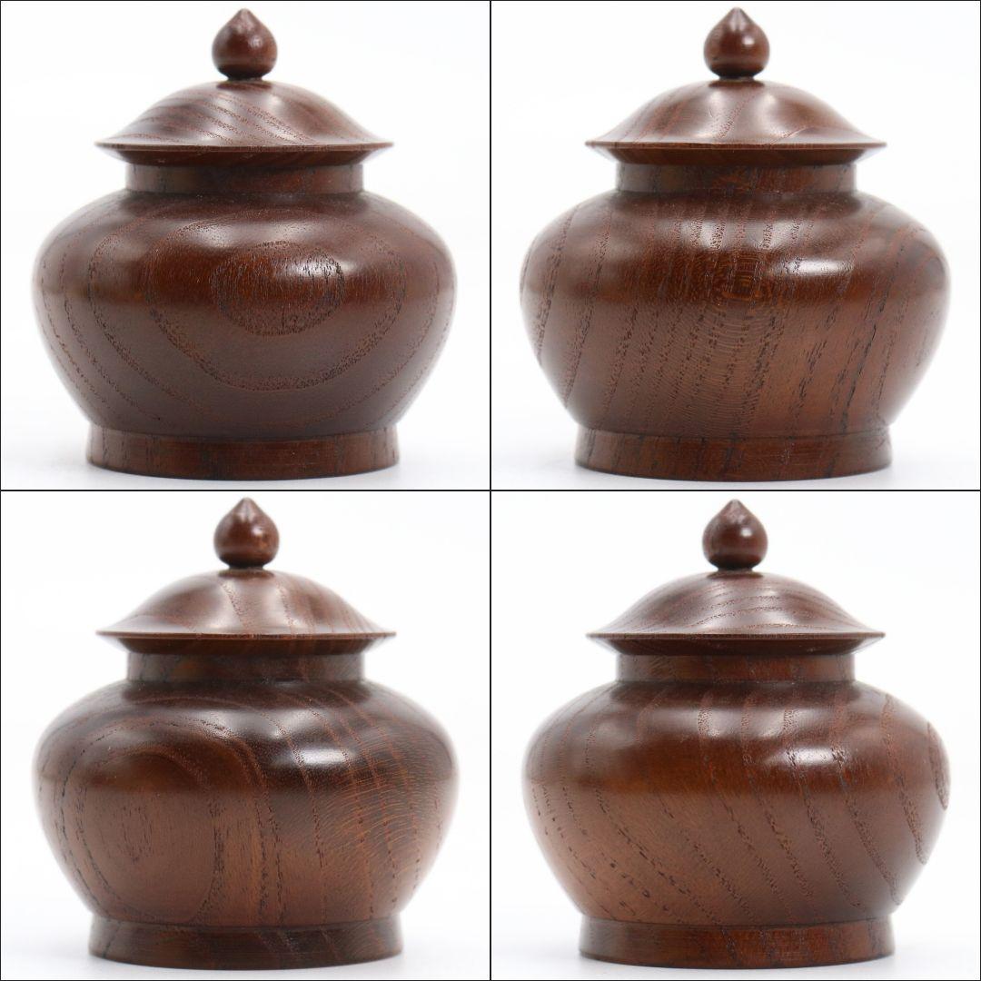 和田瑾斎作 宝塔香合 高橋介州識 茶道具 共箱　V830　N1