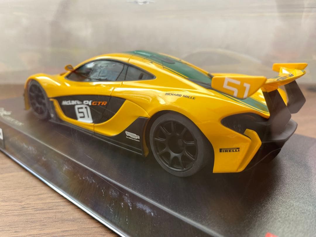 ミニッツ ASC McLaren P1 GTR (Yellow/Green)
