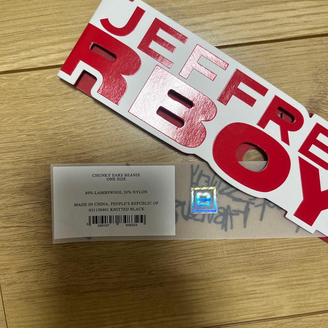 CHARLES JEFFREY LOVERBOY ニット帽 ラバーボーイブラック