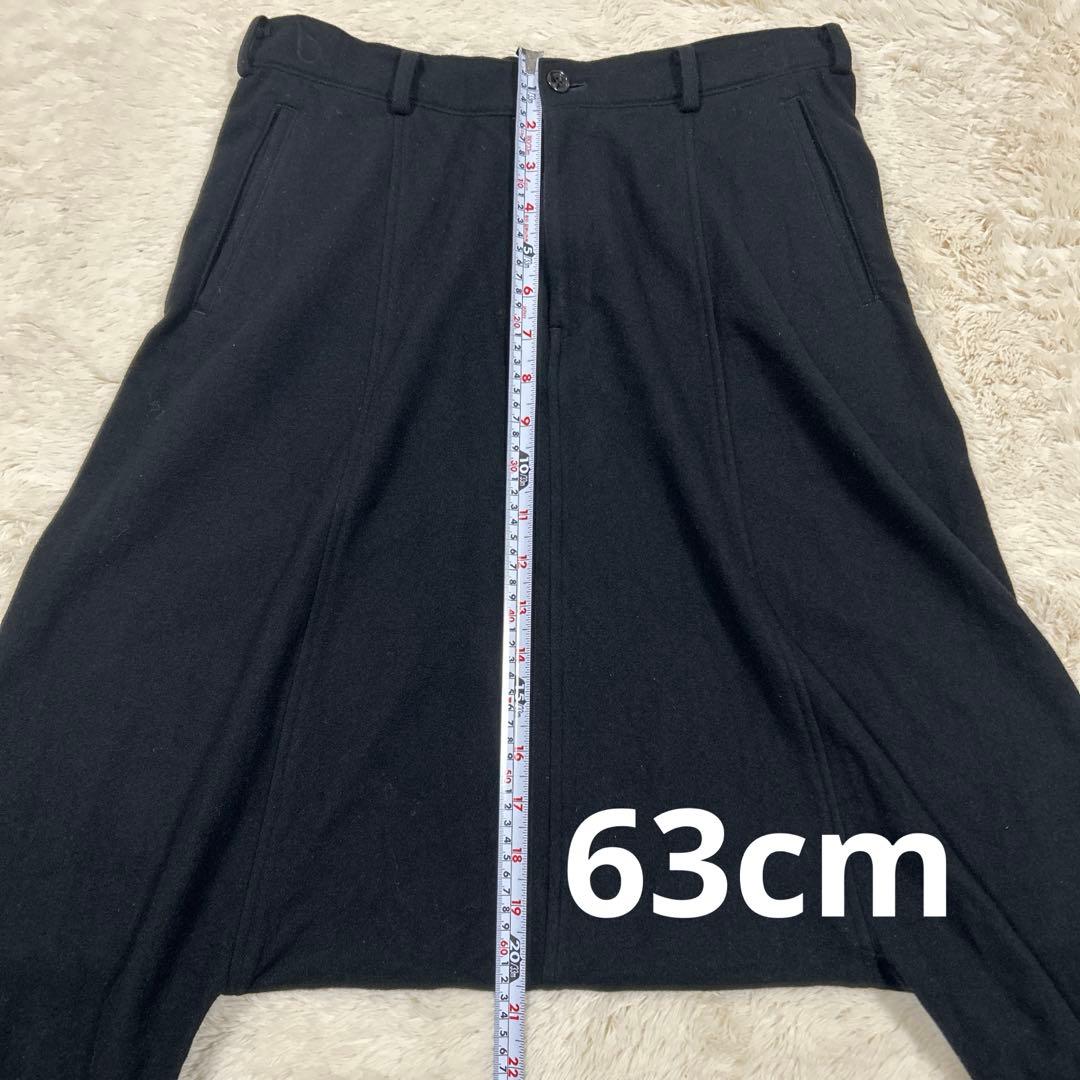 【大人気】コムデギャルソン　サルエルパンツ　黒　M ウール90%