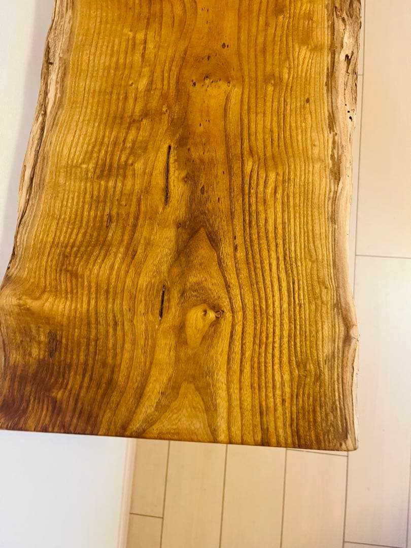 カウンターテーブル　一枚板テーブル　レジンテーブル　桑の木