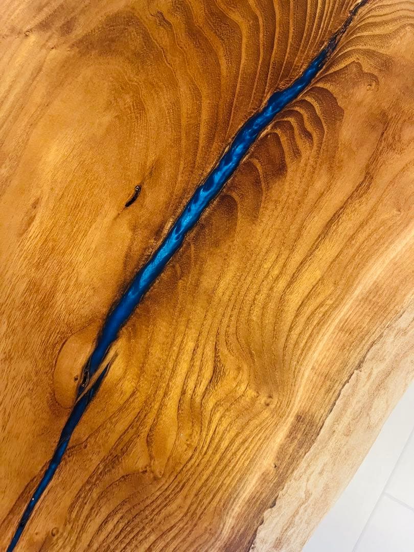 カウンターテーブル　一枚板テーブル　レジンテーブル　桑の木