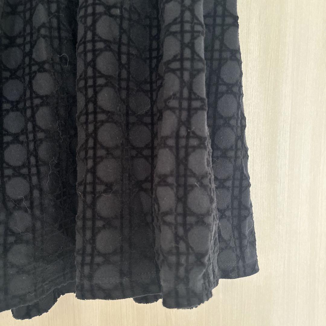 DIOR ディオール　キッズ　カナージュ　ミニスカート