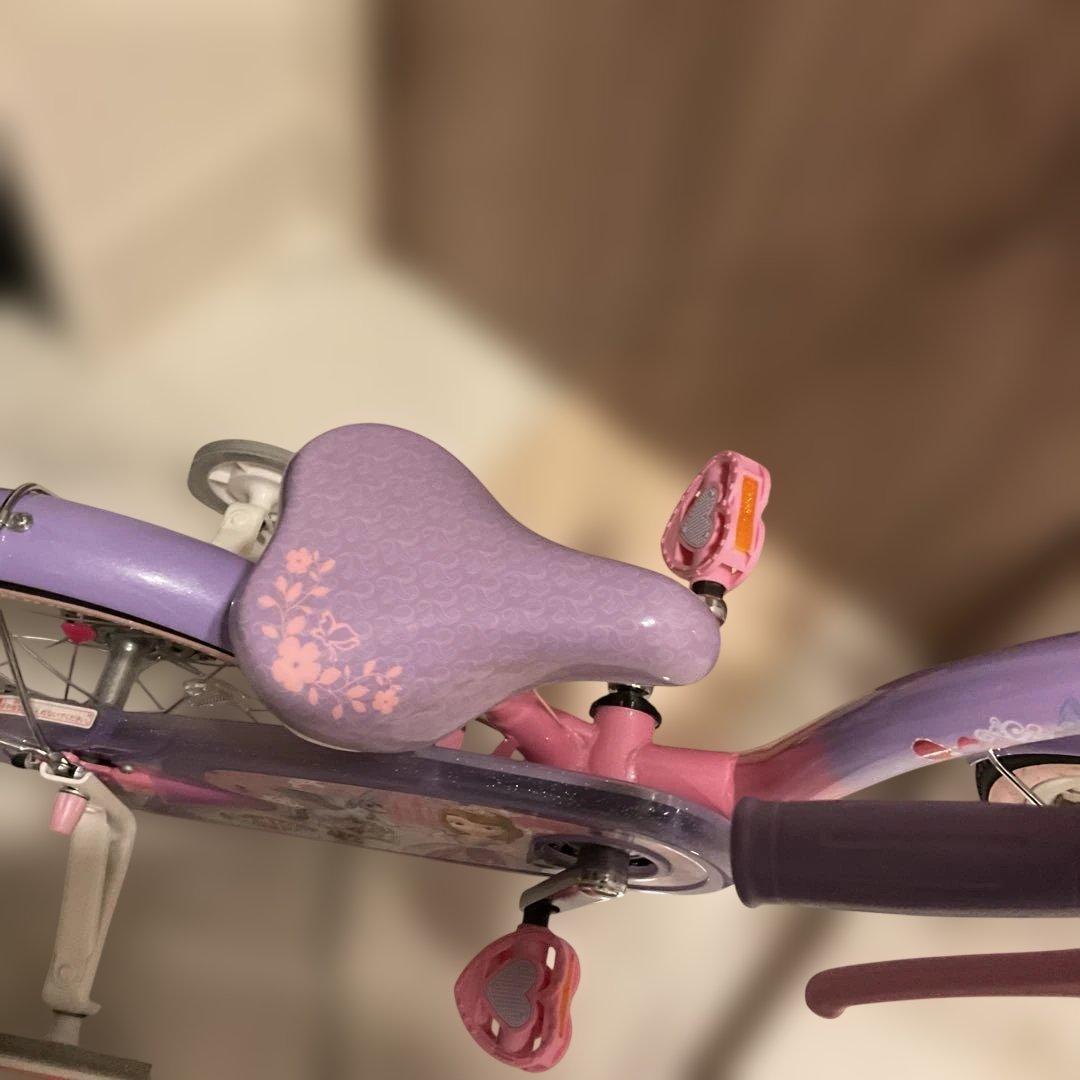 Q*ま様 子供用自転車 プリンセス・ソフィアデザイン　16インチ