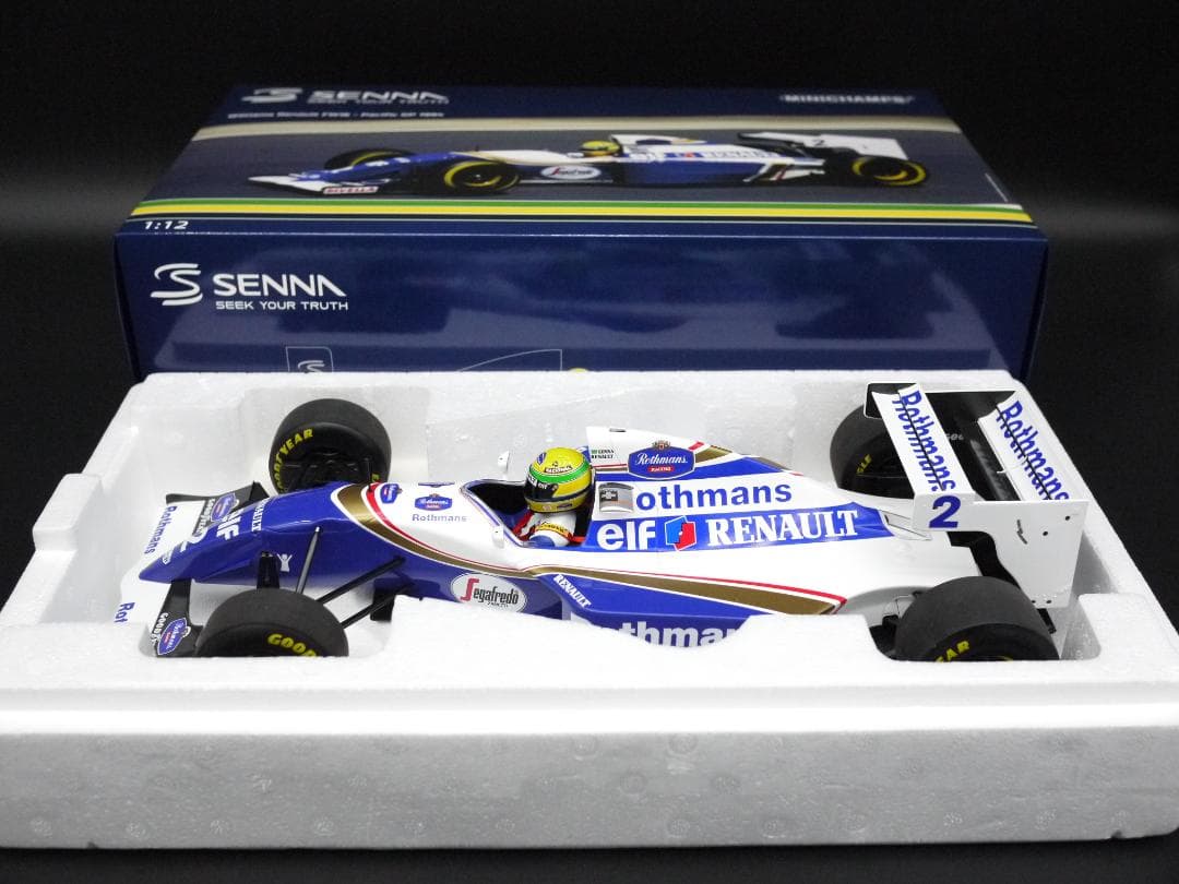 タイプピー1/12 ウィリアムズ FW16 パシフィックGP A.セナ