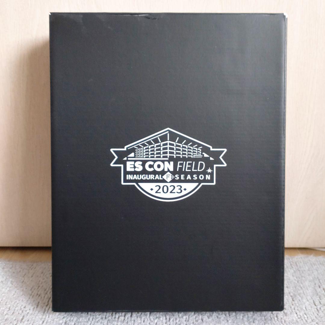 日本ハム 伏見寅威選手 直筆サイン入りエスコン開業記念時計 美品