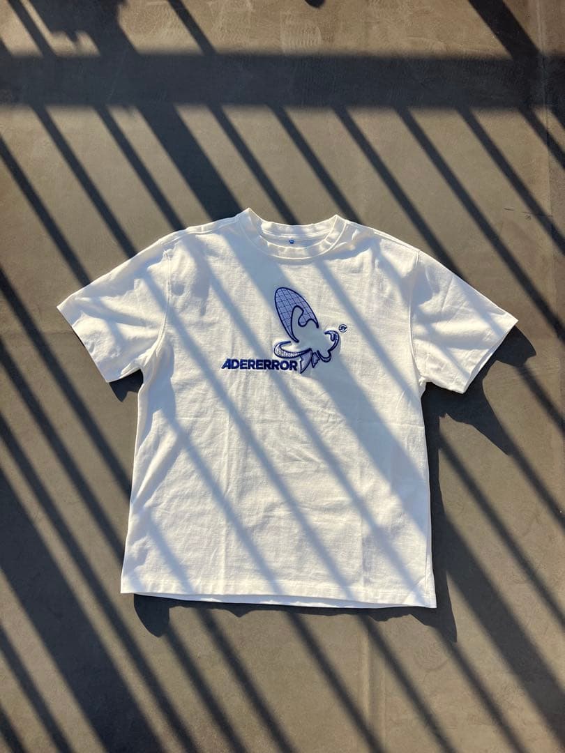 ADERERROR ホワイト Tシャツ