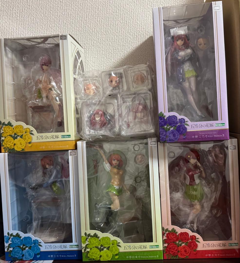 (新品未開封)限定パーツ付　五等分の花嫁　コトブキヤ　フィギュア