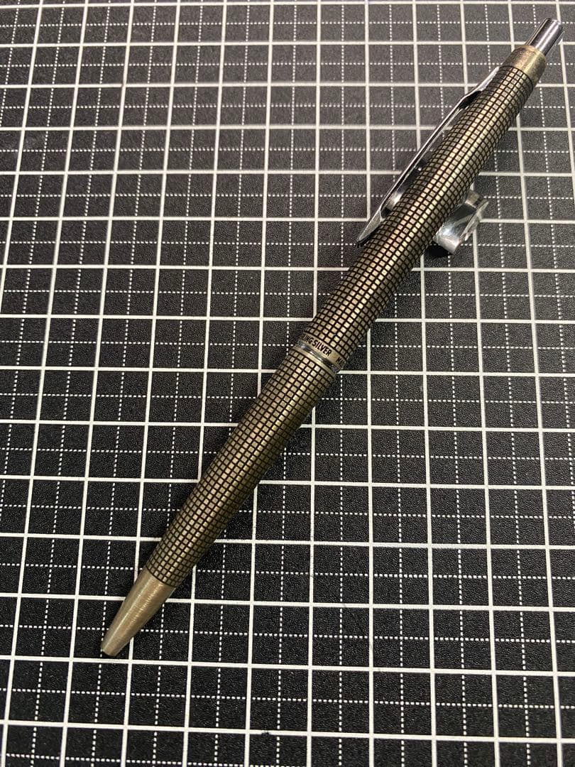 PILOT CUSTOM STERLING SILVER ノック式　ボールペン