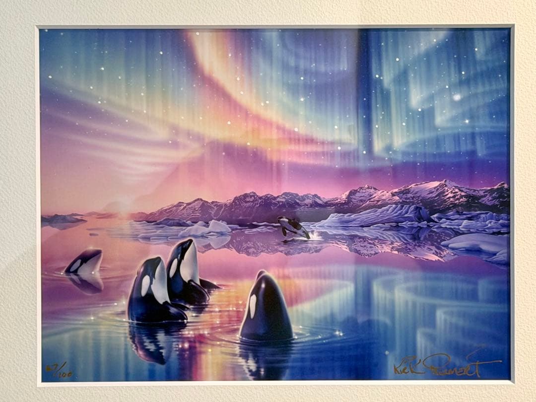 カーク・レイナート 「LOVE MINI’S モーニング・ソング」 版画