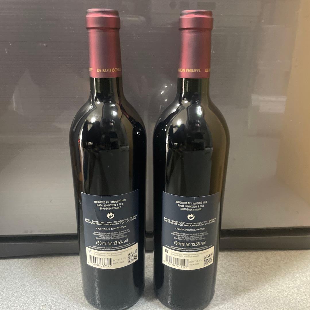 2本 オーパス・ワン 750ml Opus One 2019 （19)