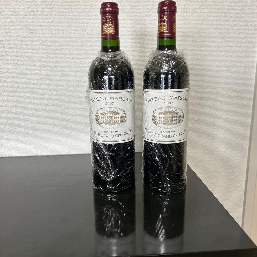 CHATEAU MARGAUX 2007 赤ワイン 2本セット