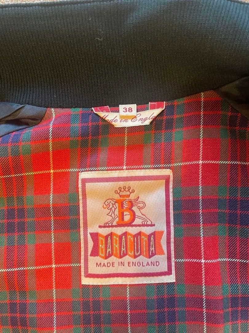 美品BARACUTA バラクータ g9 ネイビーブルゾン　イギリス製