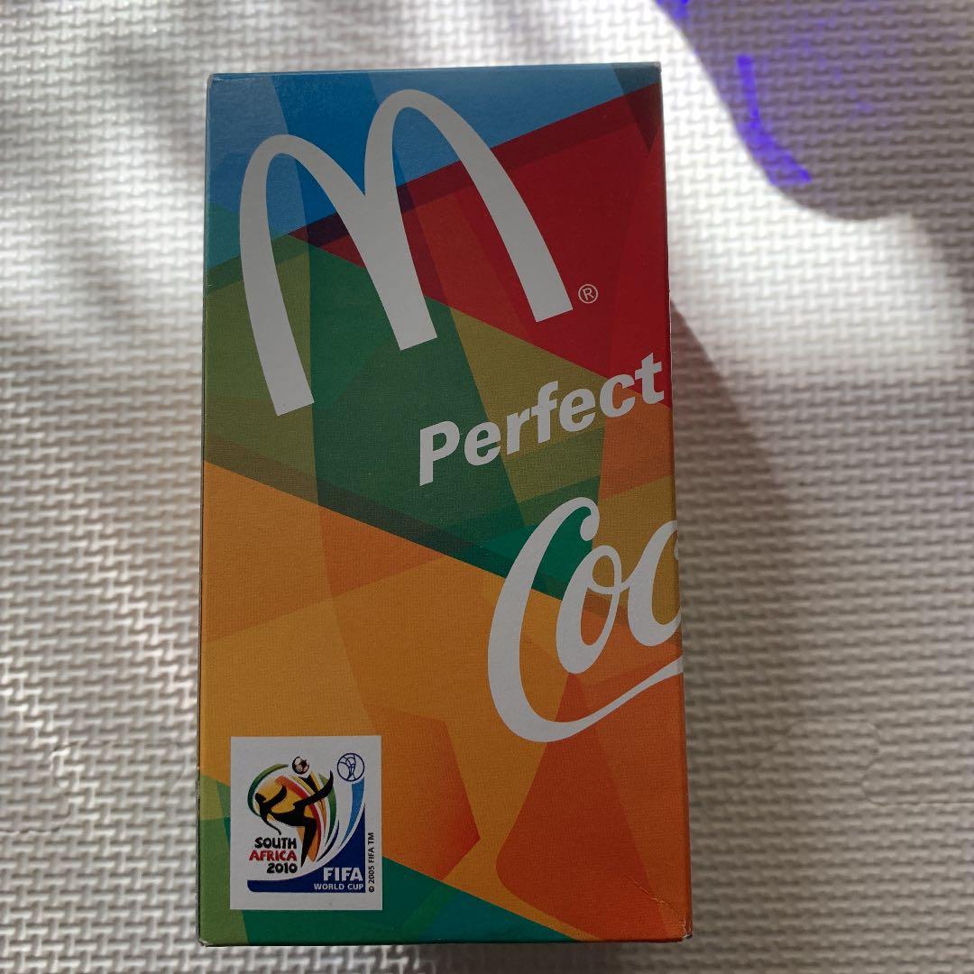 コークグラス ブルー 限定 2010FIFA ワールドカップ サッカー グラス