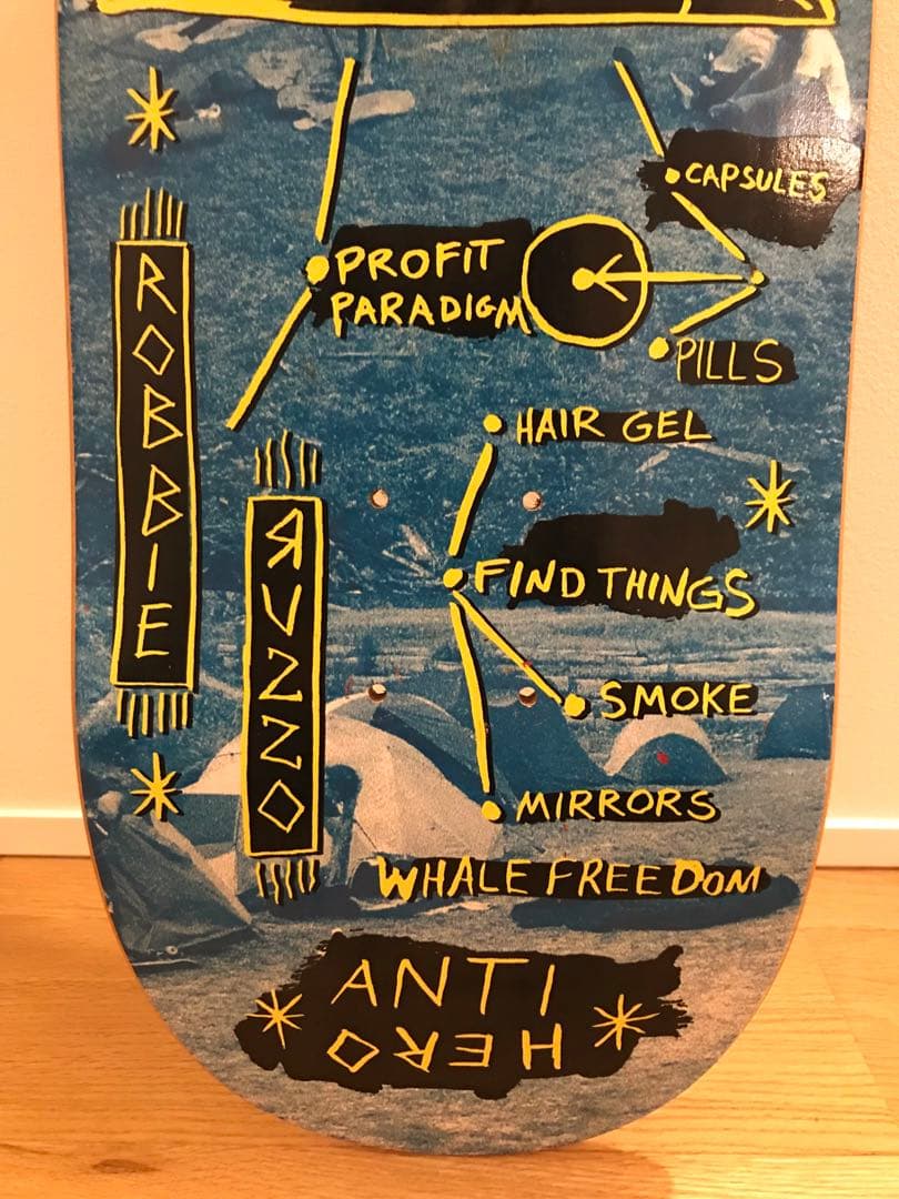 ※最終値下※美品 ANTIHERO RICK CHARNOSKI スケートデッキ