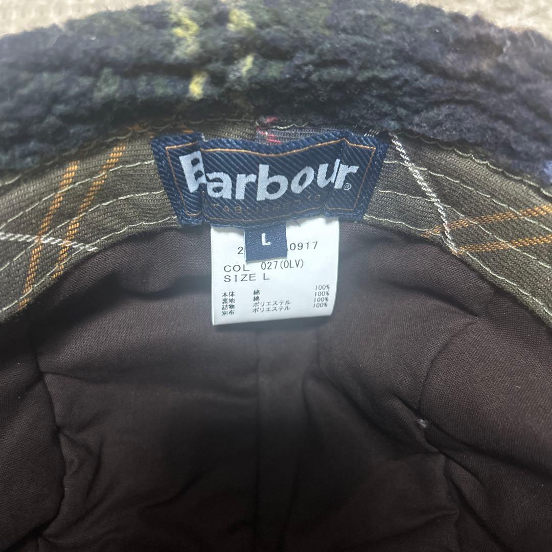 完売　Barbour オリーブ コーデュロイ フライトキャップ　トラットハット