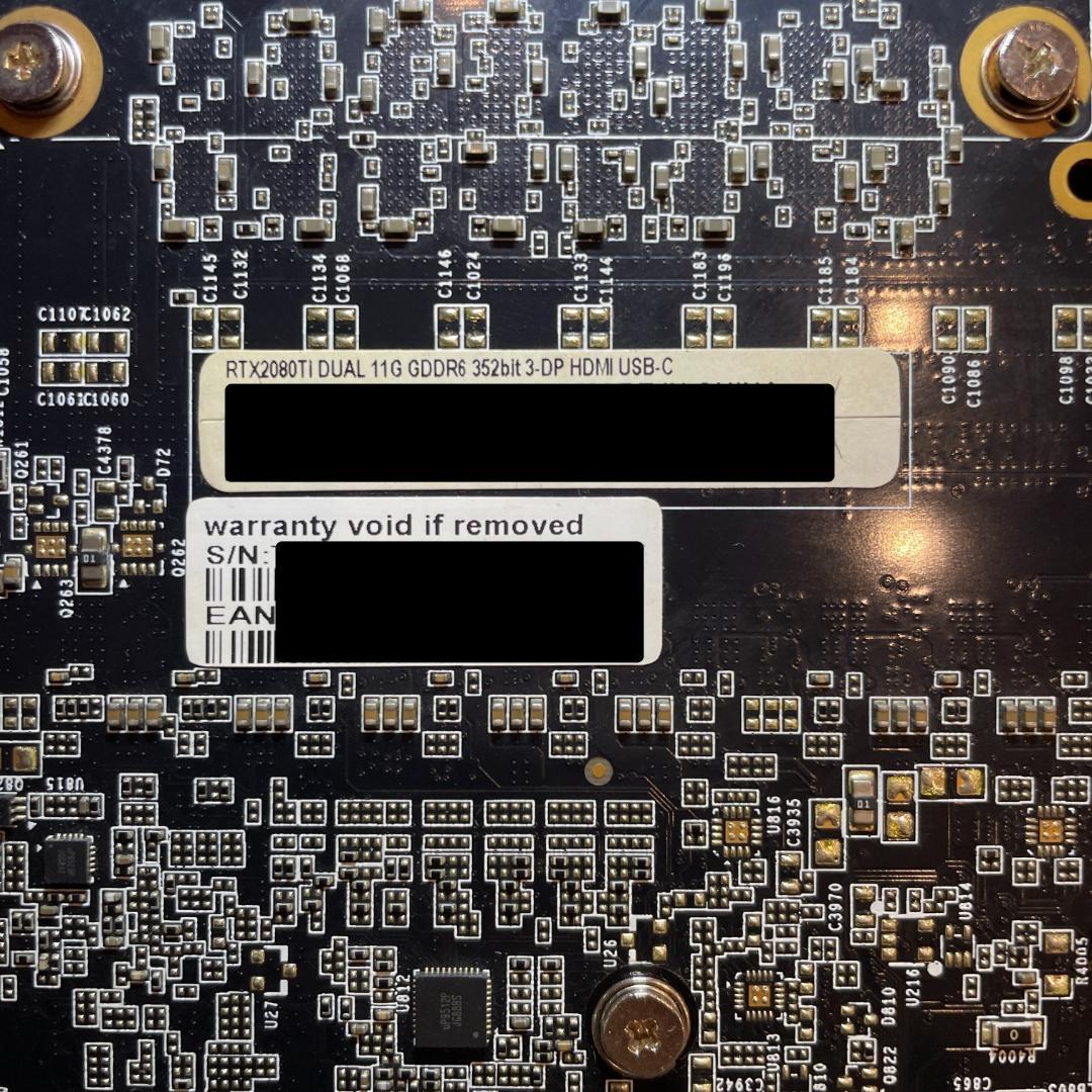 PALIT RTX 2080Ti 【ジャンク品】