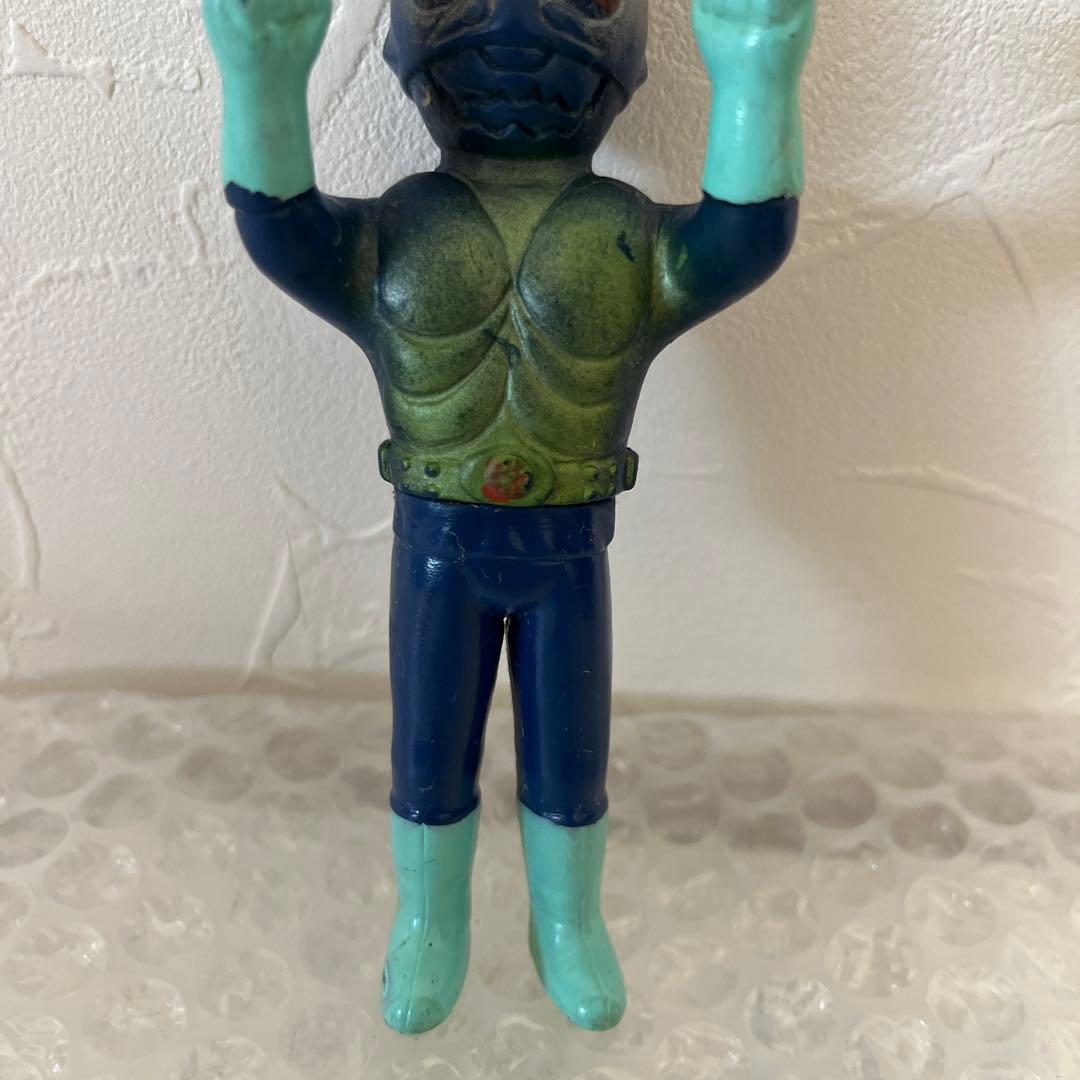 ⚠️激レア・当時物　仮面ライダー　ミニソフビ　ポピー製　昭和レトロ　旧バンダイ