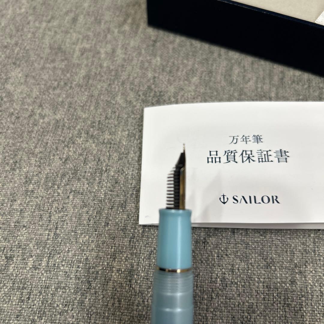 セーラー 万年筆 四季織 EF 14K 春空