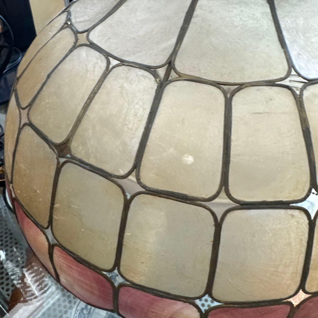 ペンダントライト　カスピ貝　シェル　傘のみ