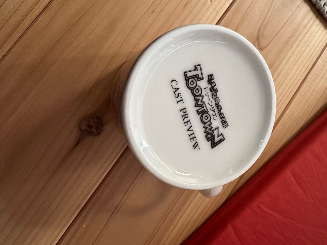 東京ディズニーランド トゥーンタウンキャストプレビューマグカップ