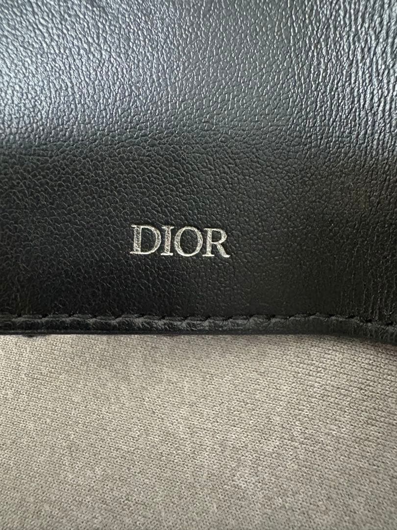 【美品】Dior ディオール　オブリーク　ジャカード　キーケース　定価6万4千円