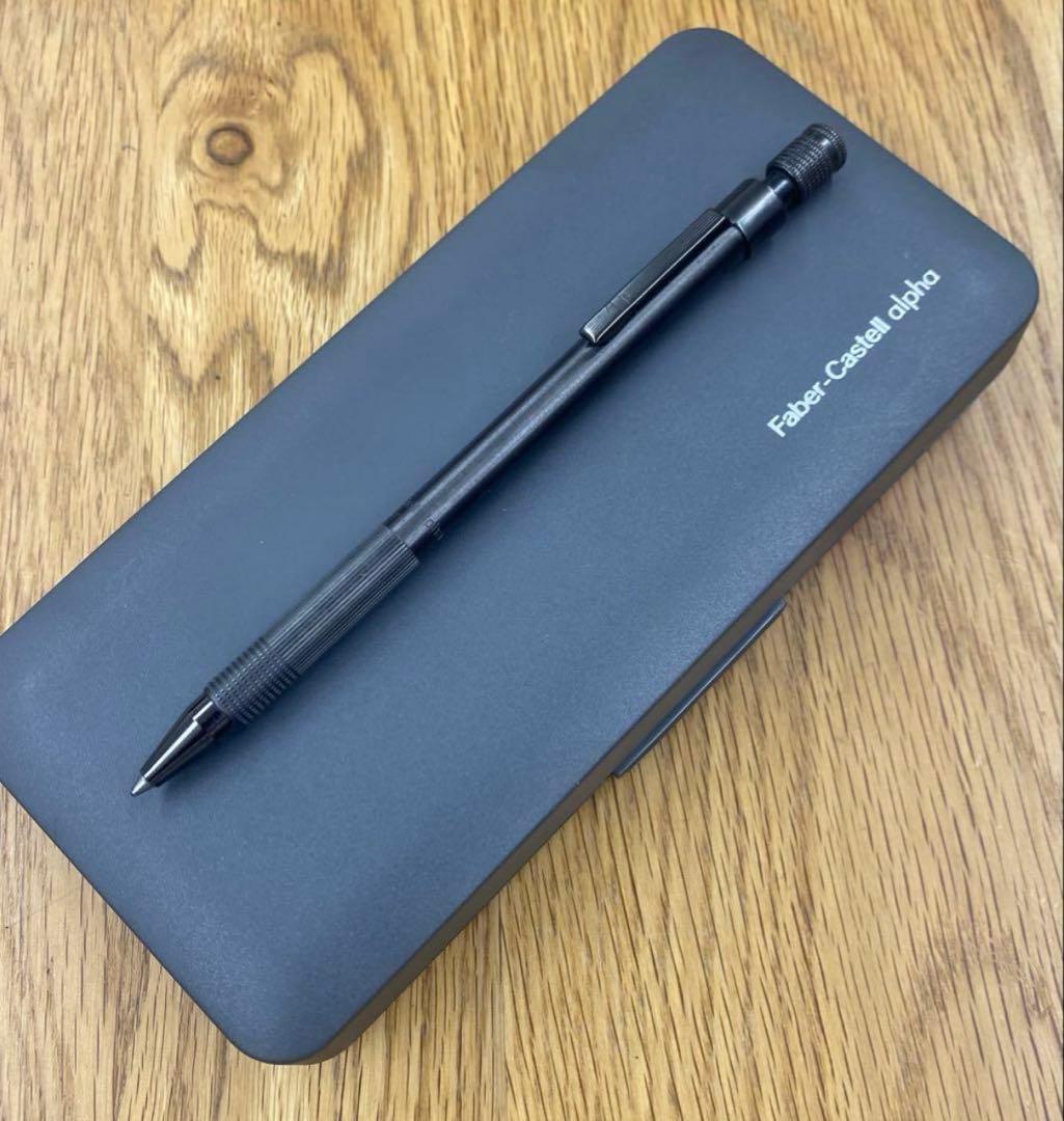 Faber-Castell alpha ブラックシャープペンシルセット