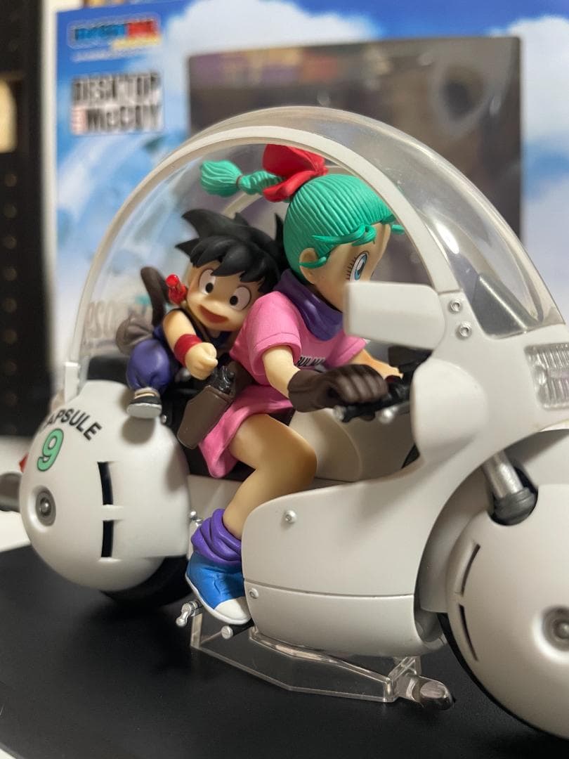 デスクトップリアルマッコイ 06 孫悟空 ＆ ブルマ