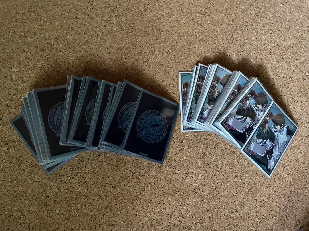 遊戯王 原石青眼 デッキ(高レアリティ)+汎用・パーツ多数　ブルーアイズスリーブ