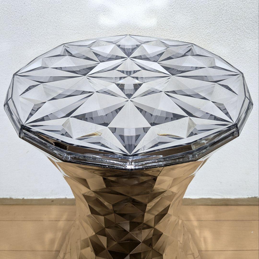 美品 Kartell STONE カルテル ストーン スツール クローム