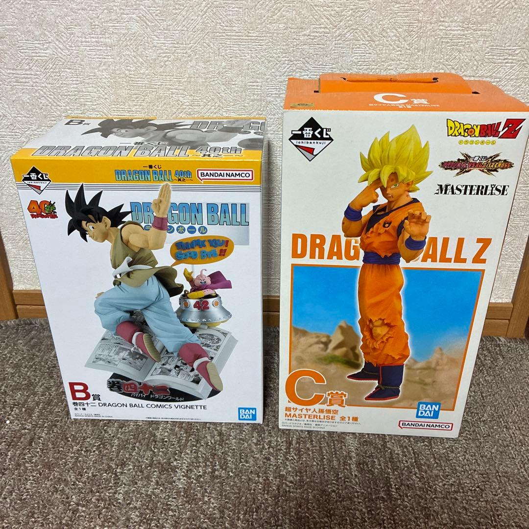 ドラゴンボール 一番くじ　孫悟空　40周年 B賞　オムニバスクロスC賞