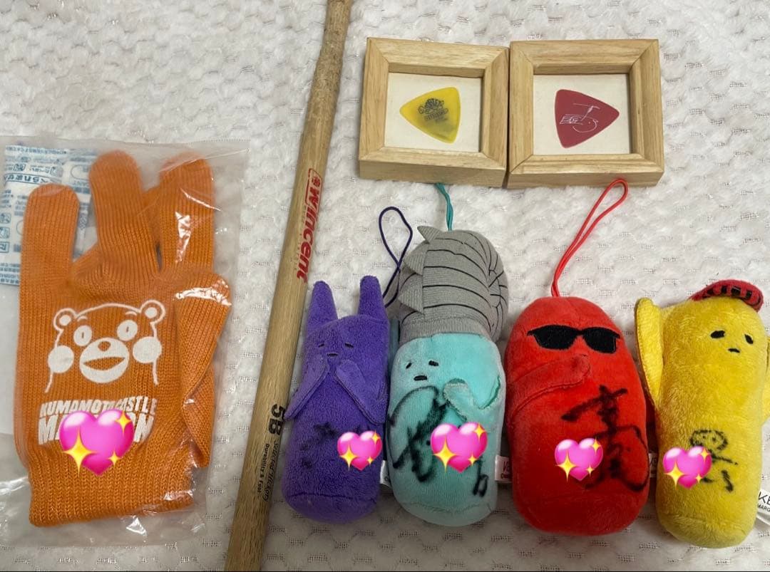 KEYTALK ピック　スティック　サイン入りグッズ