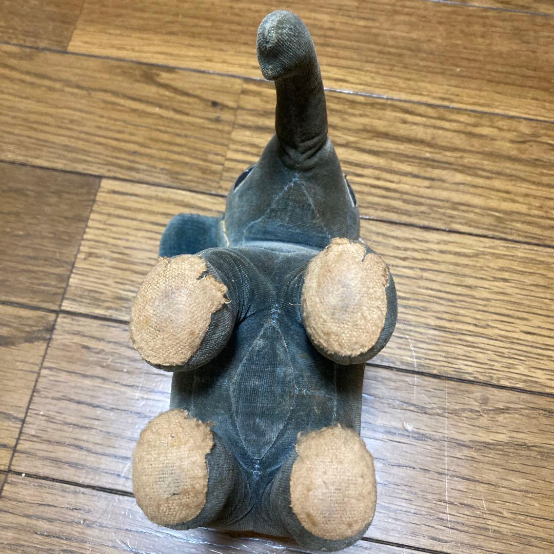 ヴィンテージ　ゾウ　ぬいぐるみ　動物園ぬいぐるみ　昭和レトロ