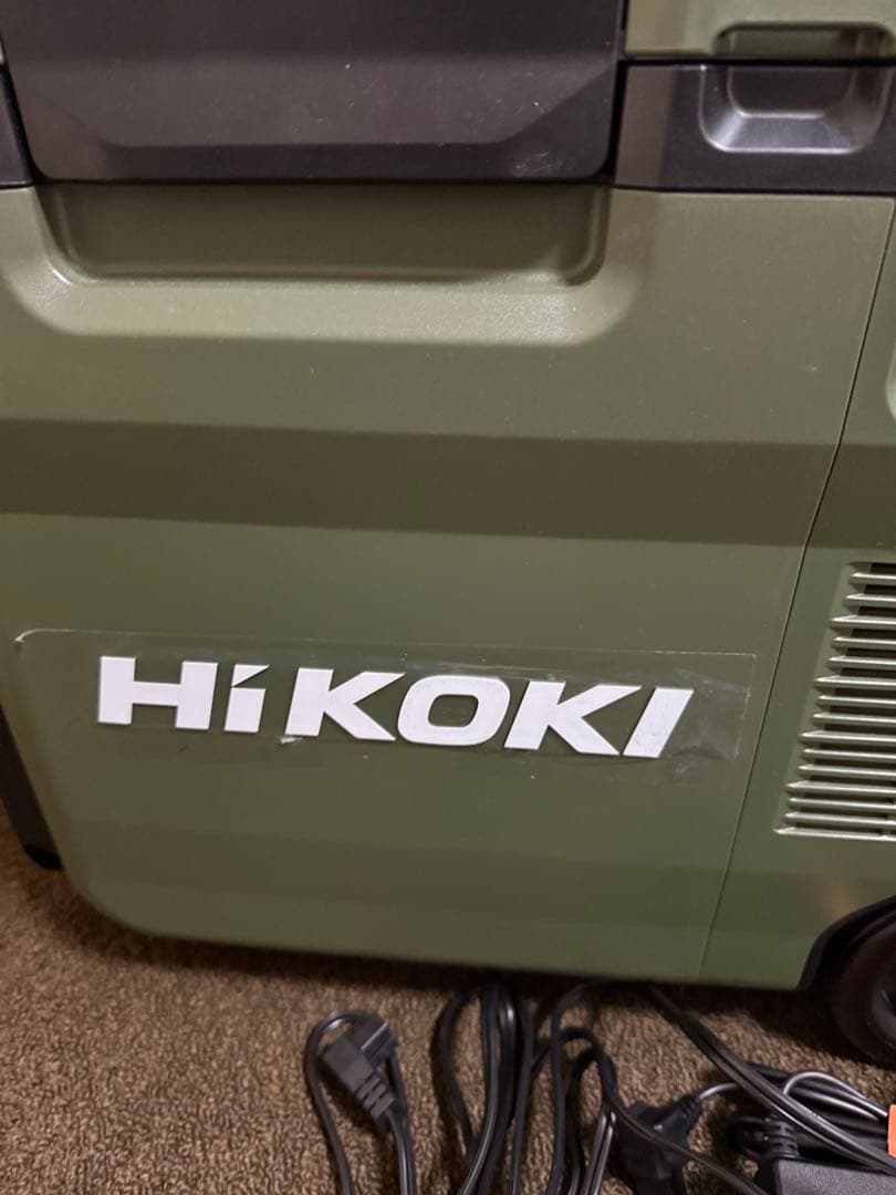 １度だけ室内使用　HiKOKI 冷温庫 バッテリー付き