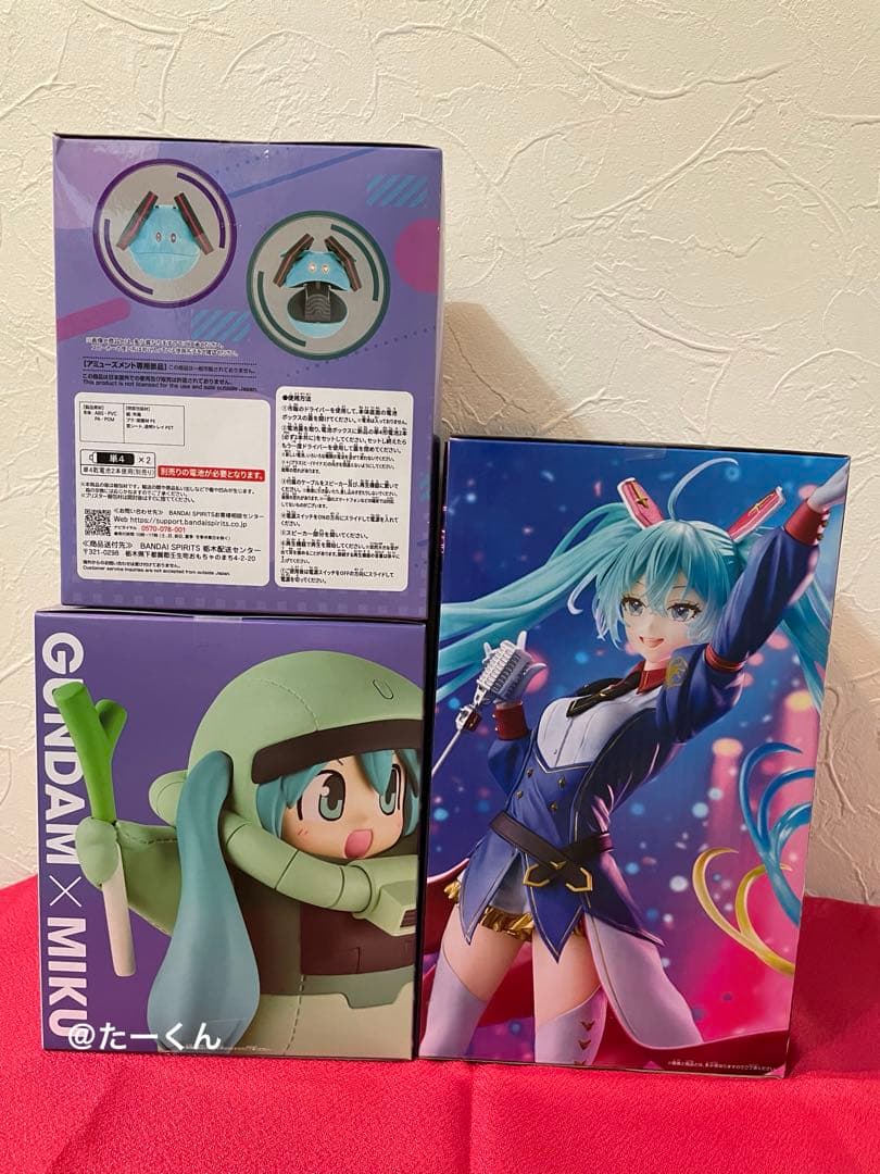 ガンダム45周年×初音ミク フィギュア