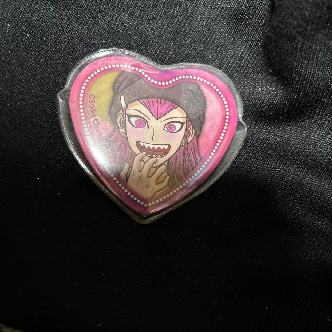 スーパーダンガンロンパ2 左右田和一 照れ顔ハート缶バッジ