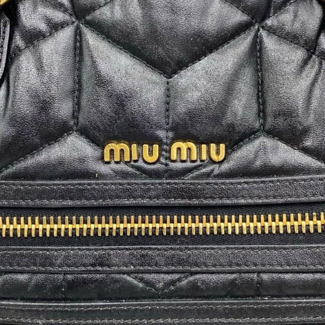良品 MIUMIU 2WAY バッグ archive Vintage Y2K 黒