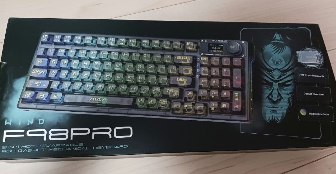 OUSEITECH F98pro ゲーミングキーボード