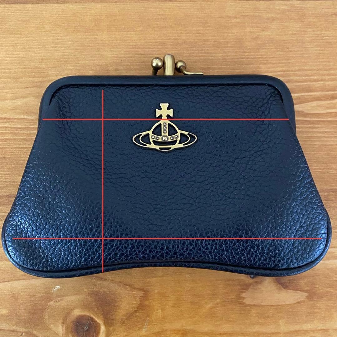 【最終価格/良品】VivienneWestwood レザー財布（がま口）